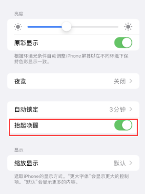 洞头苹果授权维修站分享iPhone轻点无法唤醒怎么办