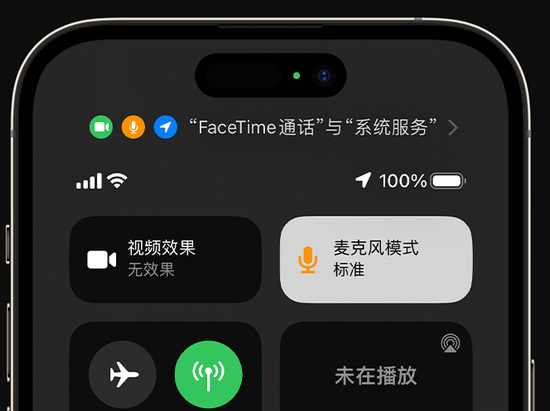 洞头苹果授权维修网点分享iPhone在通话时让你的声音更清晰 