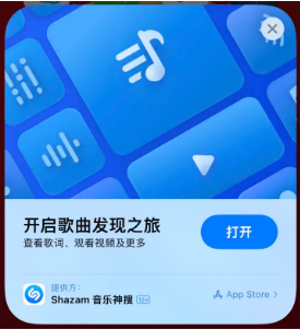 洞头苹果14维修站分享iPhone14音乐识别功能使用方法 