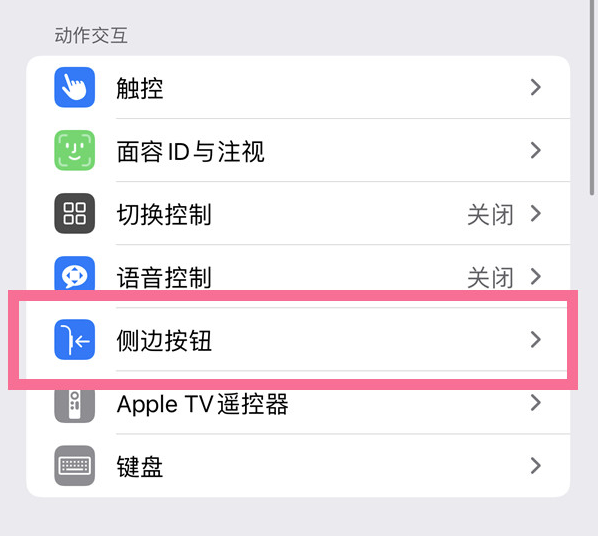 洞头苹果14维修店分享iPhone14 Plus侧键双击下载功能关闭方法 